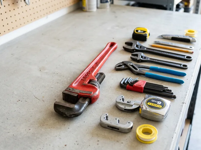 Professional plumbers in Pump Back, OK equipped with top-tier tools for residential and commercial plumbing services.